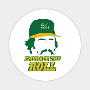 Rollie Fingers Oakland Silhouette Magnet